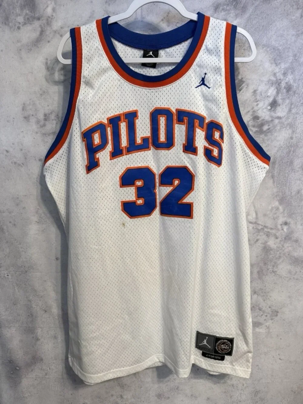Vintage Jason Kidd St Josephs Pilots High School Jersey Mens XL Jumpman Jordan